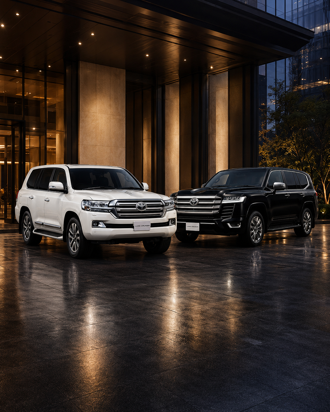 Toyota Land Cruiser 200 and 300